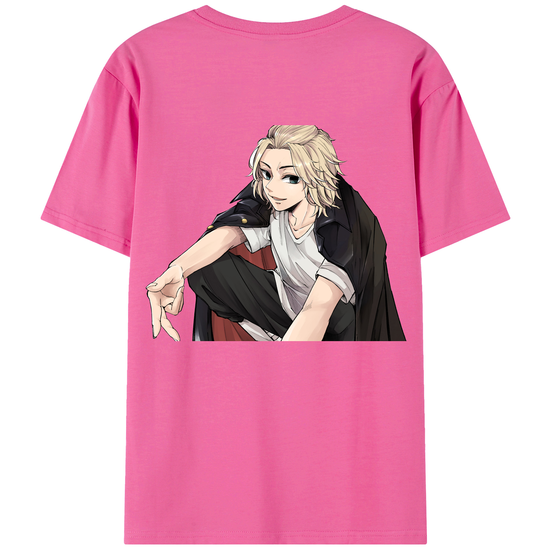 （画像用） 東京リベンジャーズ Tokyo Revengers レディース半袖Tシャツ(バックプリント)